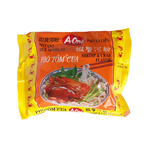 A-One Rice Noodle Shrimp & Crab Flavour - 65g
