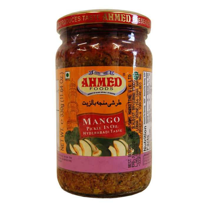 Ahmed Mango Pickle in Oil (Hybderabadi Taste) - 330g