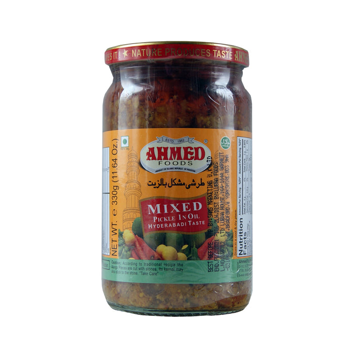 Ahmed Mixed Pickle in Oil (Hyderabadi Taste) - 330g