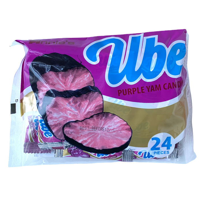Annie's Ube Purple Yam Candy - 24 Pieces