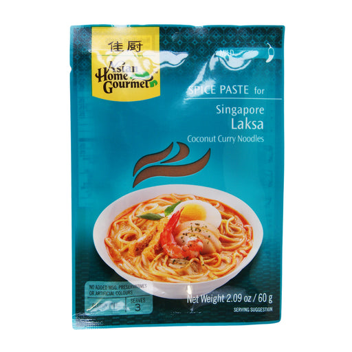 Asian Home Gourmet - Singapore Laksa Curry Noodles - 60g