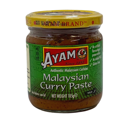 Ayam Malaysian Mild Curry Paste (Nyonya) - 185g