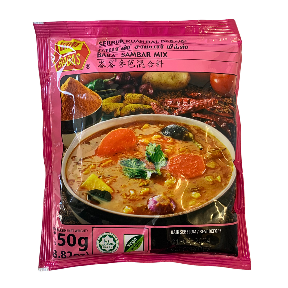 Baba's Sambar Mix - 250g — Tradewinds Oriental Shop