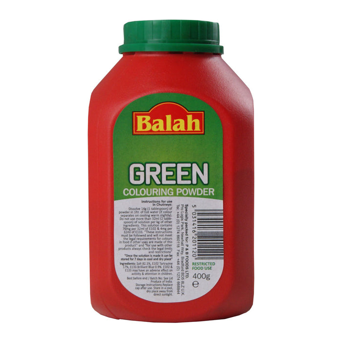 Balah Green Colouring Powder - 400g