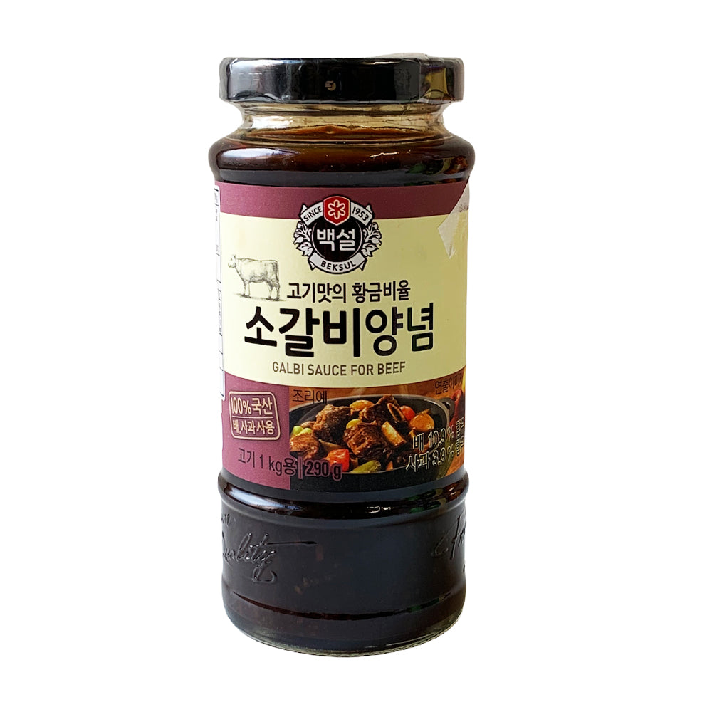 Beksul Galbi Sauce for Beef - Korean BBQ Marinade - 290g — Tradewinds ...