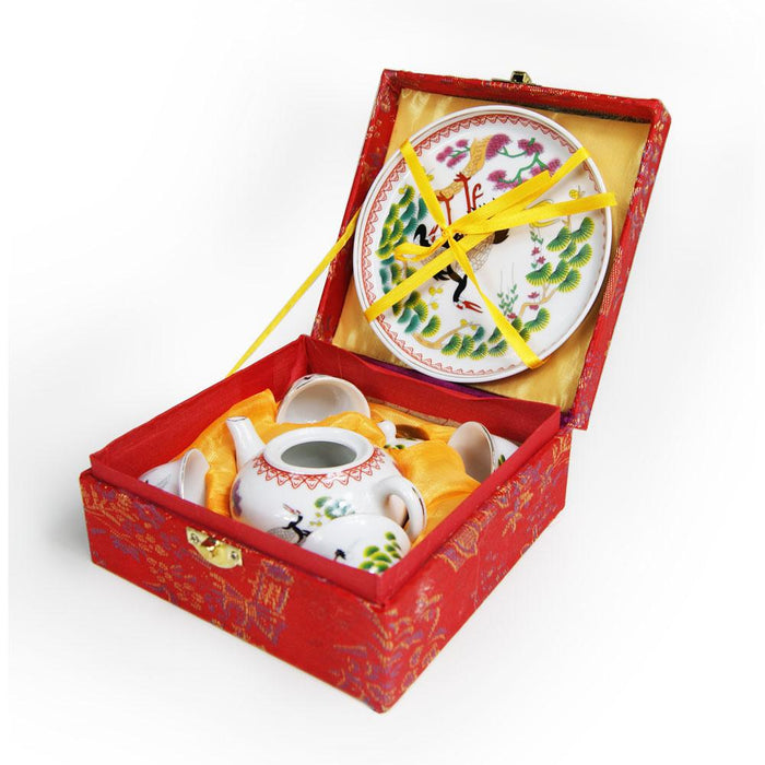 Chinese Miniature Tea Set Box