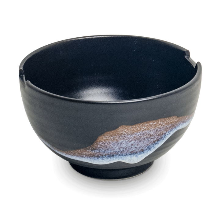 Black Japanese Soba Bowl