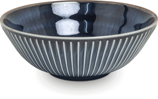 Blue & White Stripe Bowl - Ø21cm