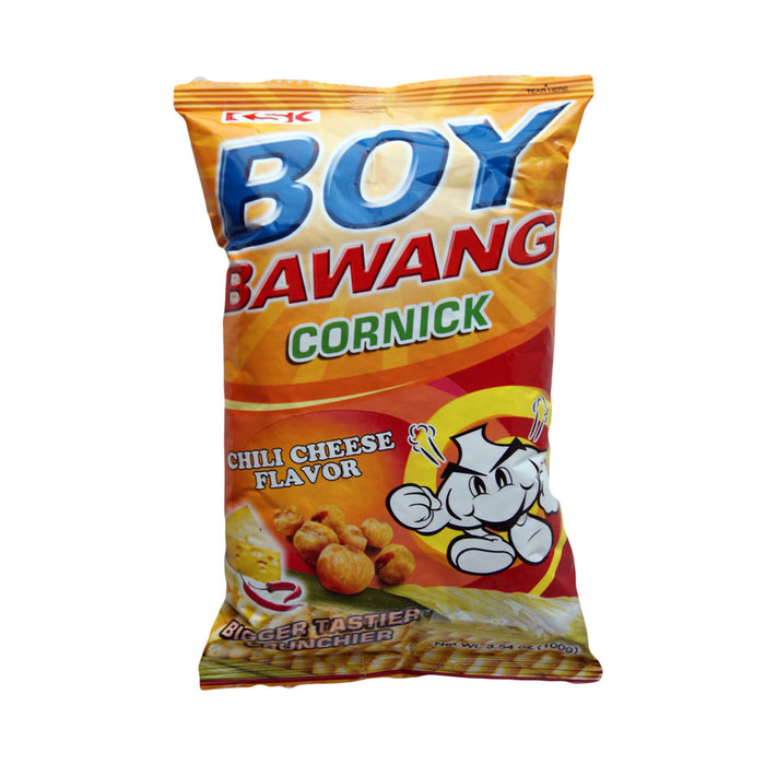 Boy Bawang Corn Snack - Chilli Cheese Flavour - 100g
