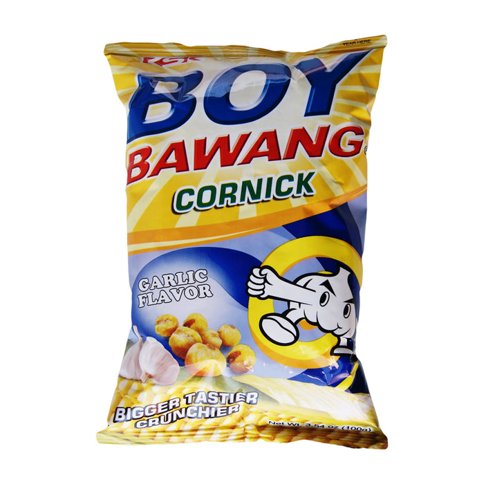 Boy Bawang Corn Snack - Garlic Flavour - 100g