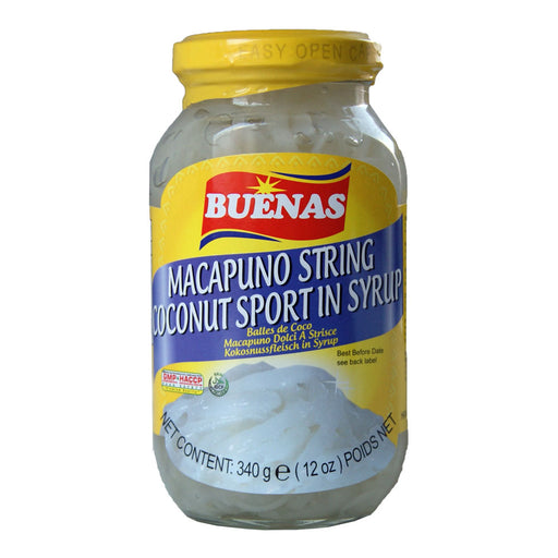 Buenas Coconut Sport in Syrup (Macapuno String) - 340g