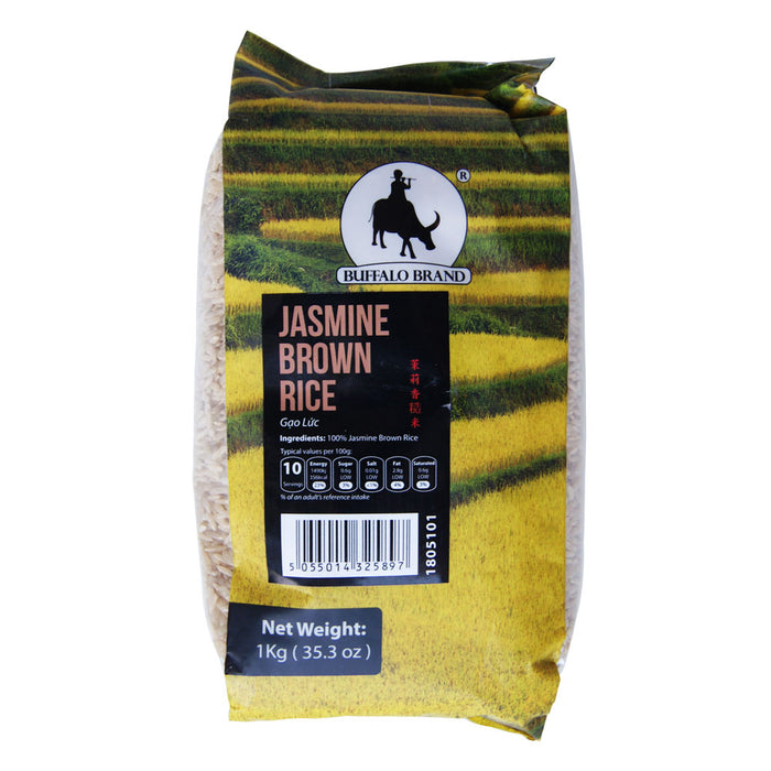Buffalo Brand Speciality Rice - Jasmin Brown Rice - 1kg