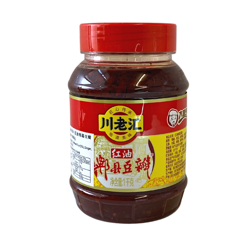 CLH Chinese Broad Bean Sauce in Chilli Oil - 1kg — Tradewinds Oriental Shop