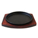 Cast Iron Round Sizzling Plate