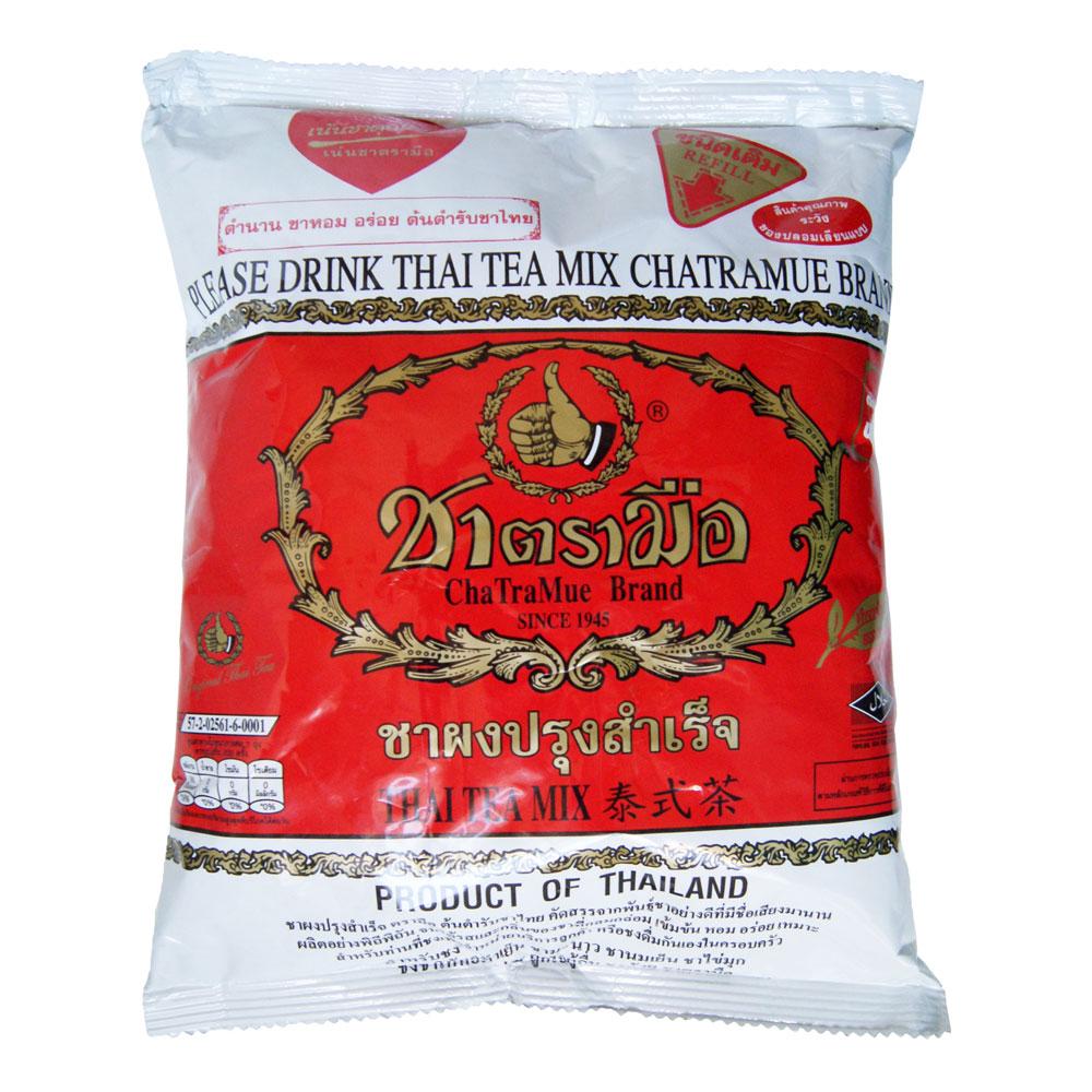 Number One Chatramue ChaTraMue Number One Brand Thai Tea Mix (refill bag) - 400g ...