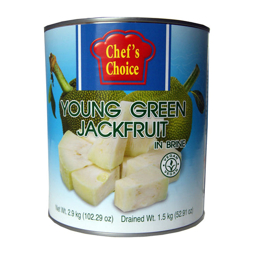 Chef's Choice Young Green Jackfruit in Brine - 2.9kg
