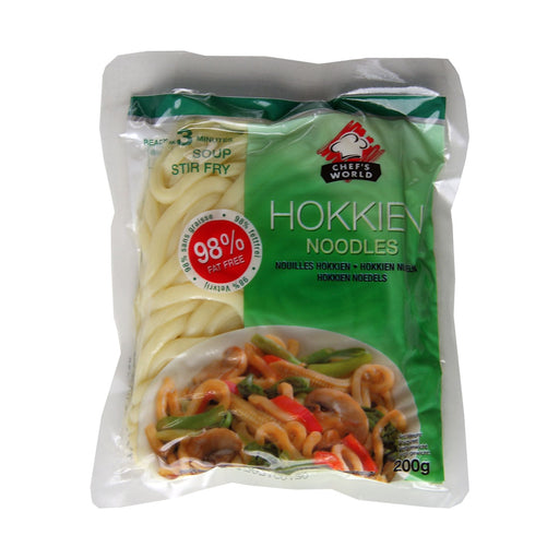 Chef's World Hokkien Noodles - 200g