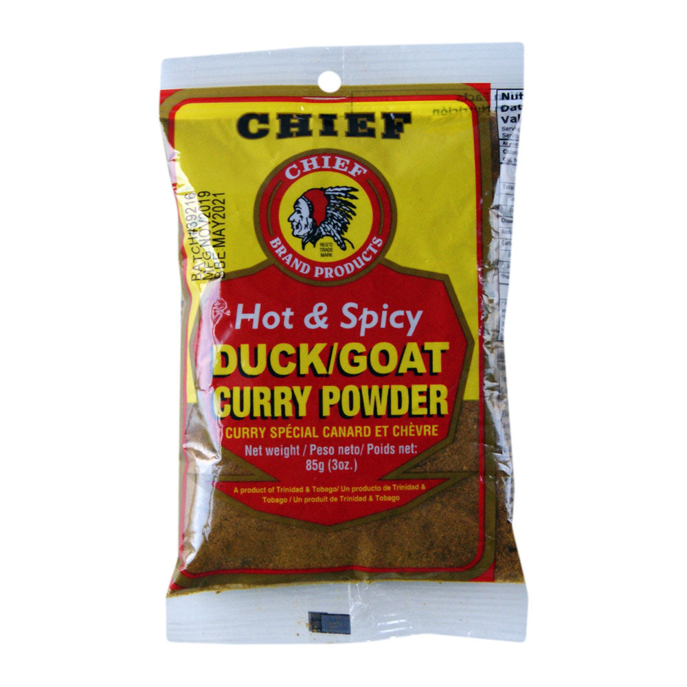 Chief Hot and Spicy Duck/Goat Curry Powder 85g — Tradewinds