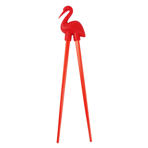 Childrens Chopstick Helper - Easy to Use Training Chopsticks - Red Bird