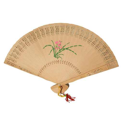 Chinese Decorative Wooden Fan 