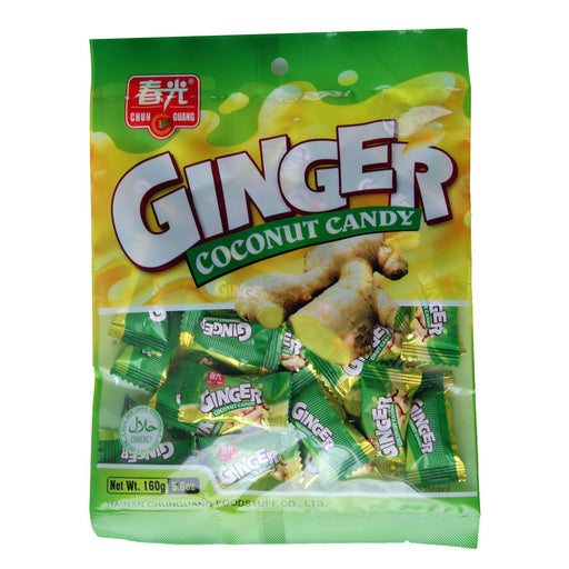Chun Guang Ginger Coconut Candy - 160g