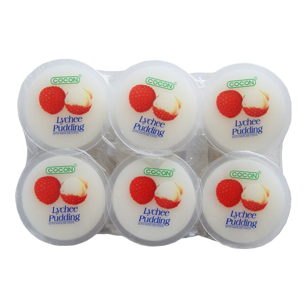 Cocon Lychee Pudding with Nata de Coco - 6 x 118g — Tradewinds Oriental ...