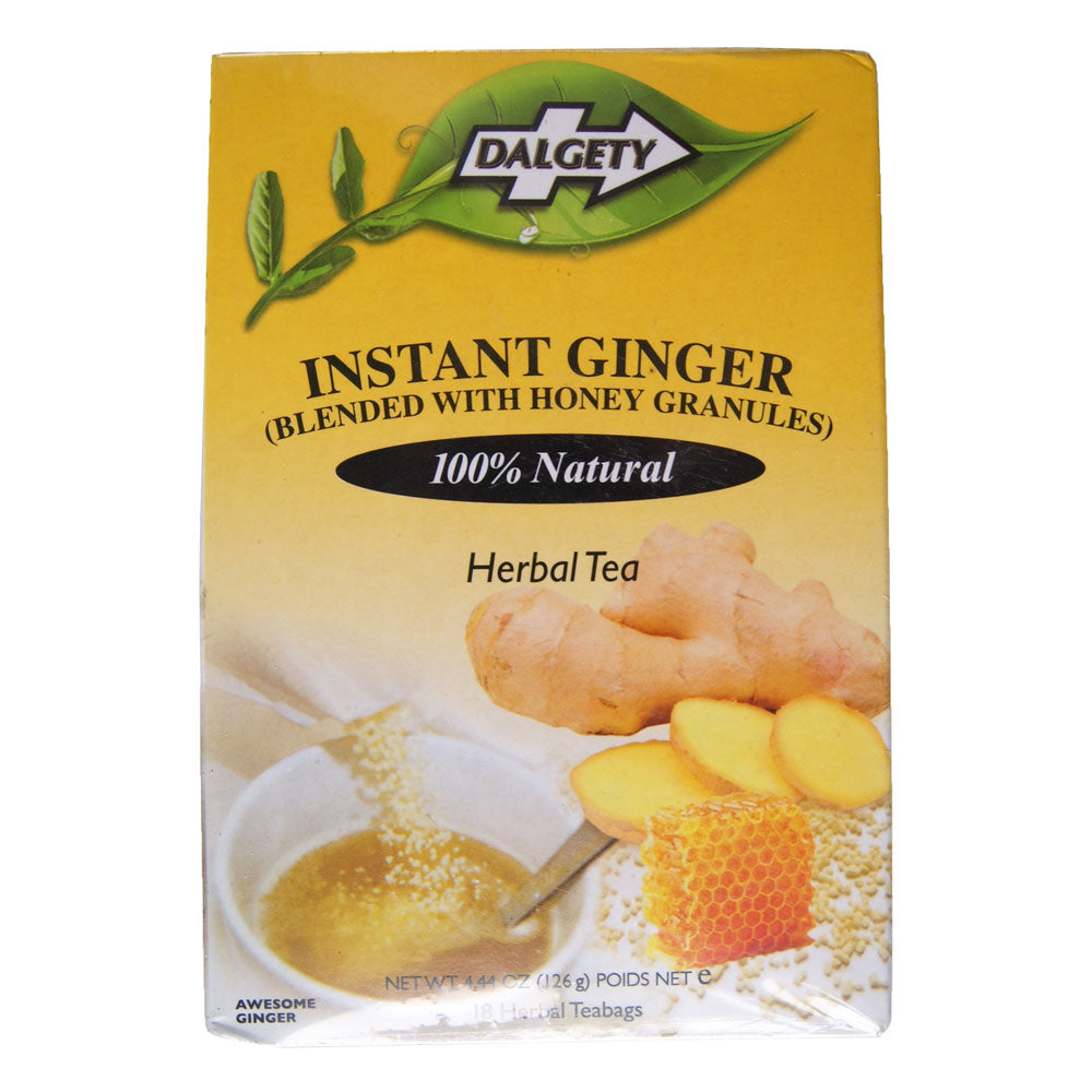 Dalgety Caribbean Instant Ginger Herbal Tea 18 Teabags — Tradewinds Oriental Shop 4123