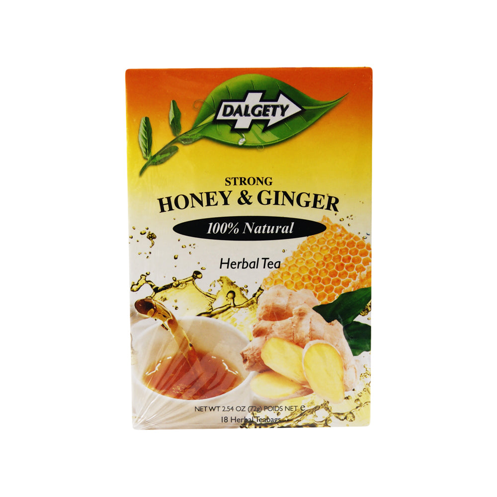 Dalgety Caribbean Strong Honey And Ginger Herbal Tea 18 Teabags — Tradewinds Oriental Shop 1640