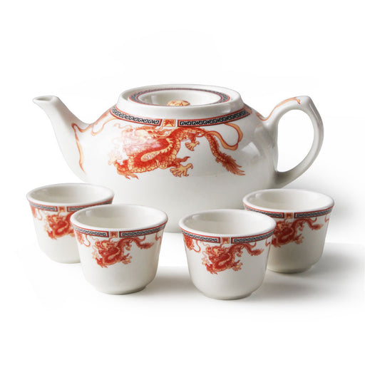Dragon Design Tea Set