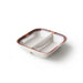 Durable Oriental Square Double Dipping Dish