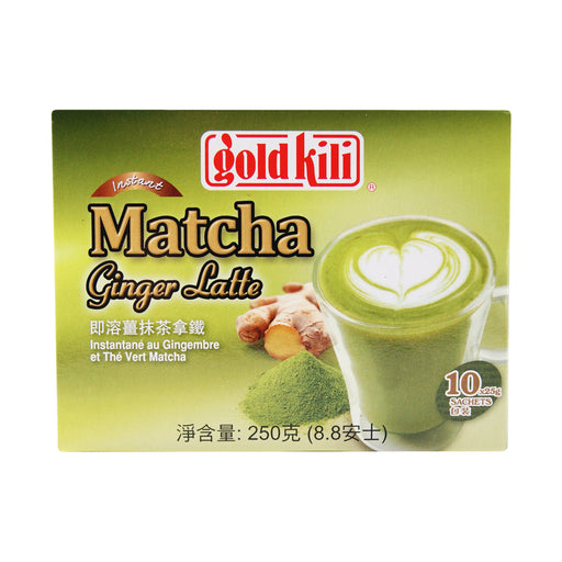 Gold Kili Instant Matcha Ginger Latte - 10 Sachets