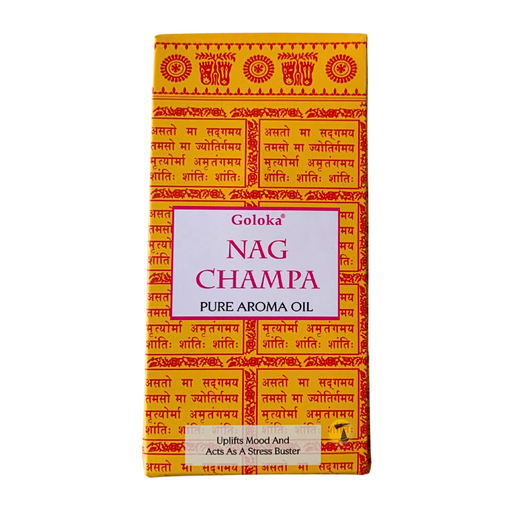 Goloka Nag Champa Fragrance Oil - 10ml