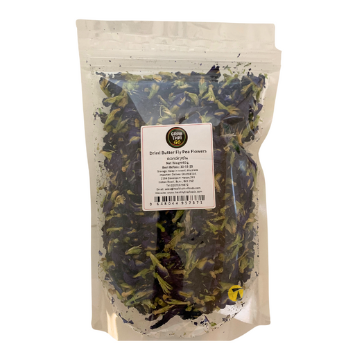 Grab Thai Go Dried Butterfly Pea Flowers - 60g