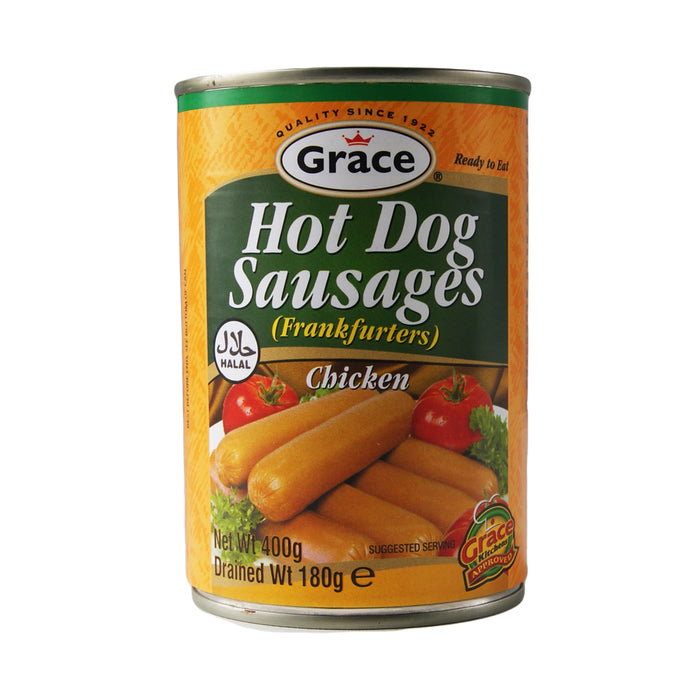 Grace Hot Dog Sausages (Chicken) - 400g