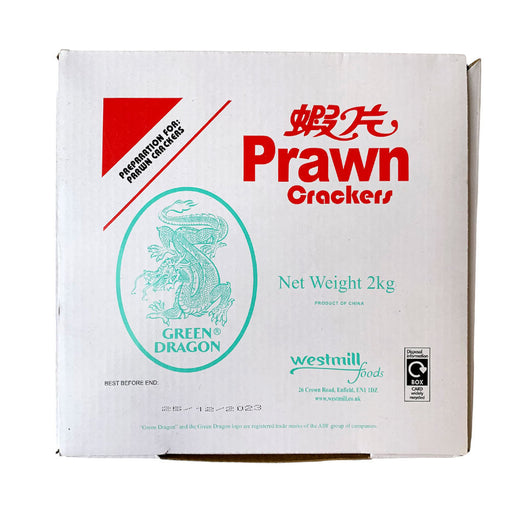 Green Dragon Prawn Crackers - 6x2kg