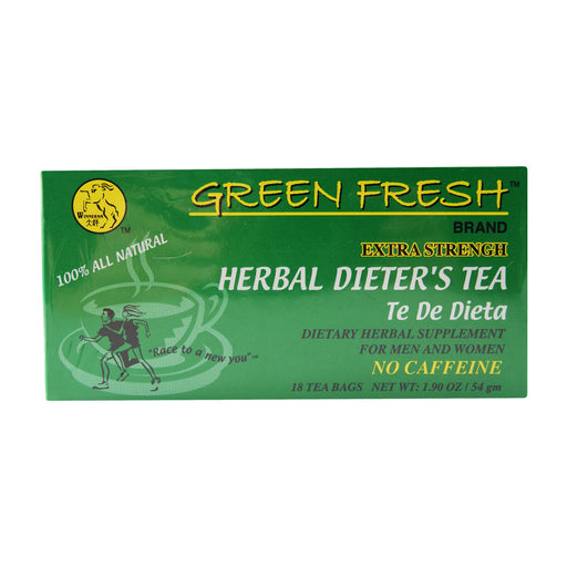 Green Fresh Herbal Dieter's Tea - 18 Tea Bags