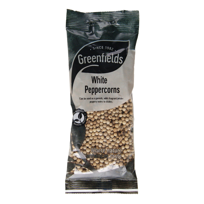 Greenfields White Peppercorns - 75g