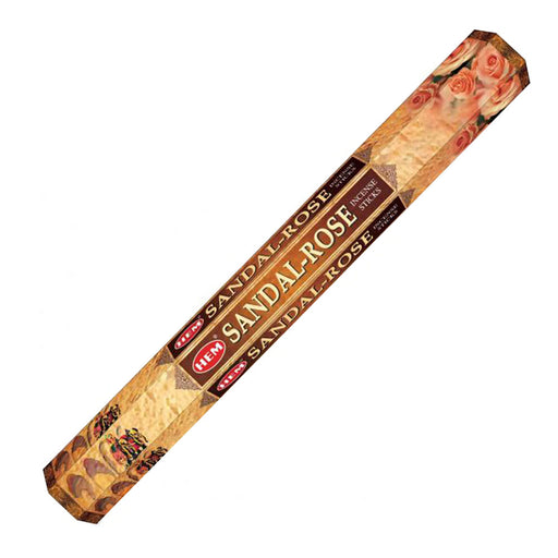 HEM Sandal Rose Incense - 6 x 20 Sticks