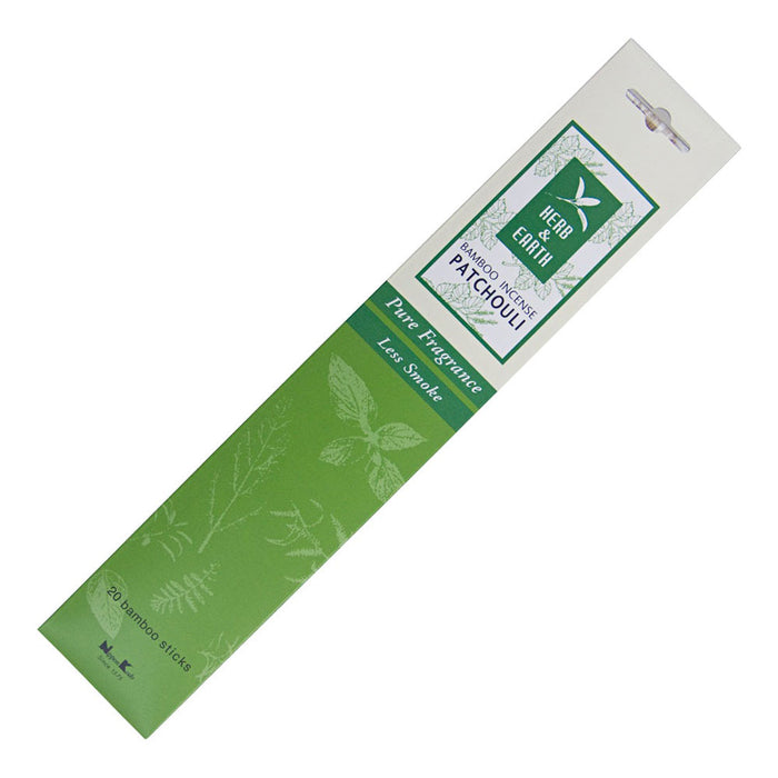 Herb & Earth Patchouli Less Smoke Incense
