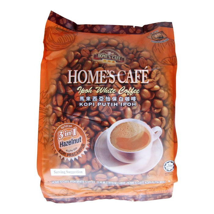 Home's Café 3 in 1 Hazelnut White Coffee - 15x40g