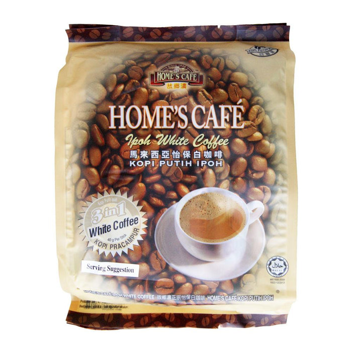 Home's Café 3 in 1 White Coffee - 15x40g