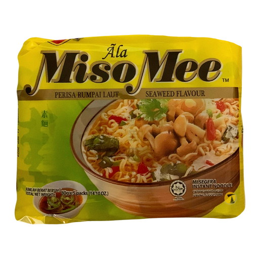 Ibumie Ala Miso Mee Seaweed Instant Noodles - 5x80g