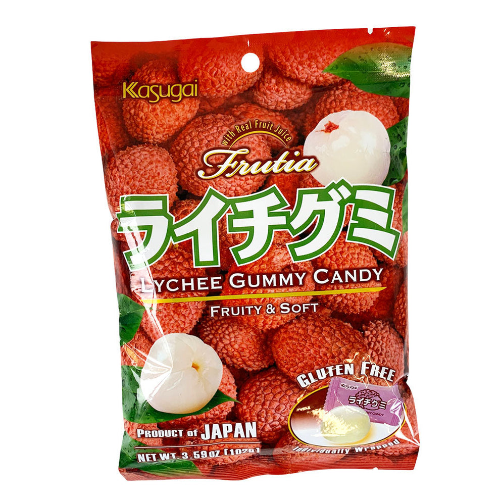 Kasugai Lychee Gummy Candy 102g — Tradewinds Oriental Shop
