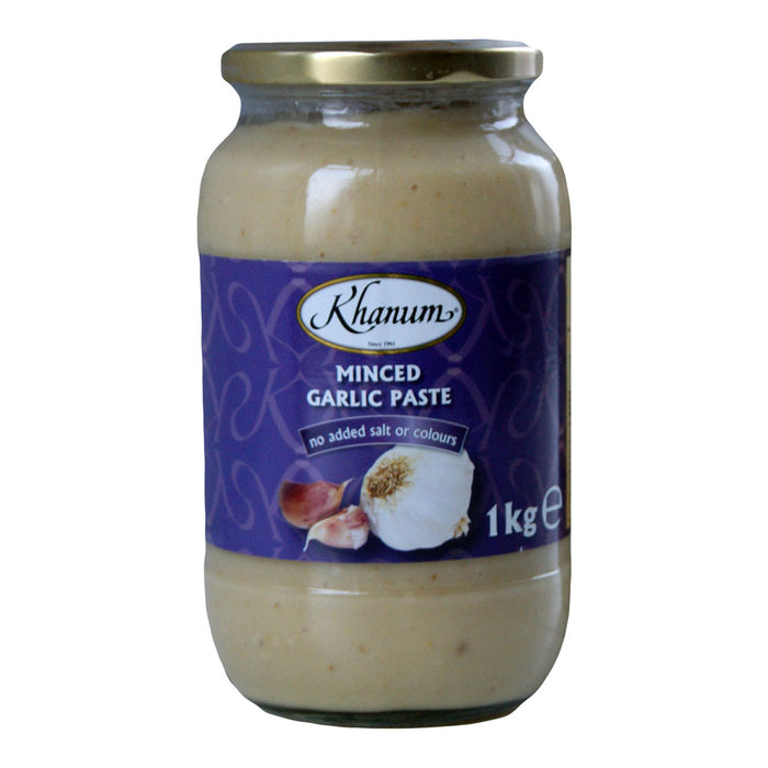Khanum Minced Garlic Paste - 1kg