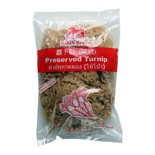 Kirin Preserved Turnip - Chopped - 400g