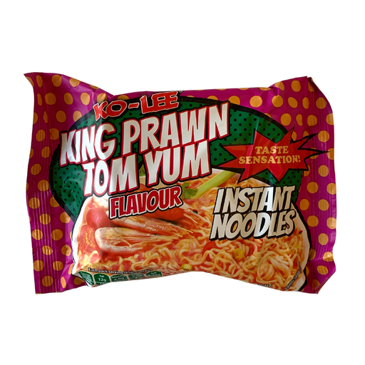 Ko-Lee Taste Sensation King Prawn Tom Yum Flavour Instant Noodles - 85g