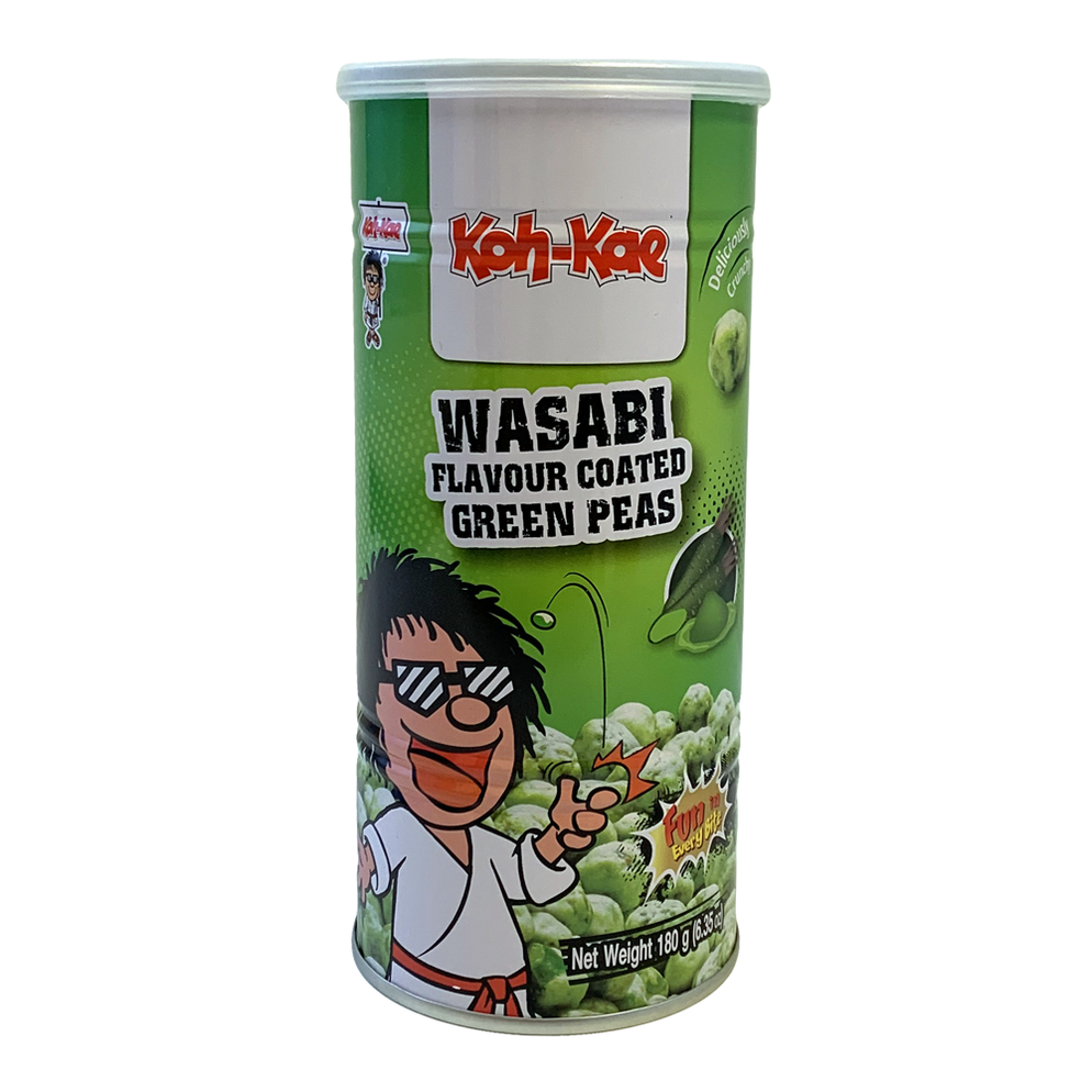 KohKae Wasabi Flavour Green Peas 180g — Tradewinds Oriental Shop
