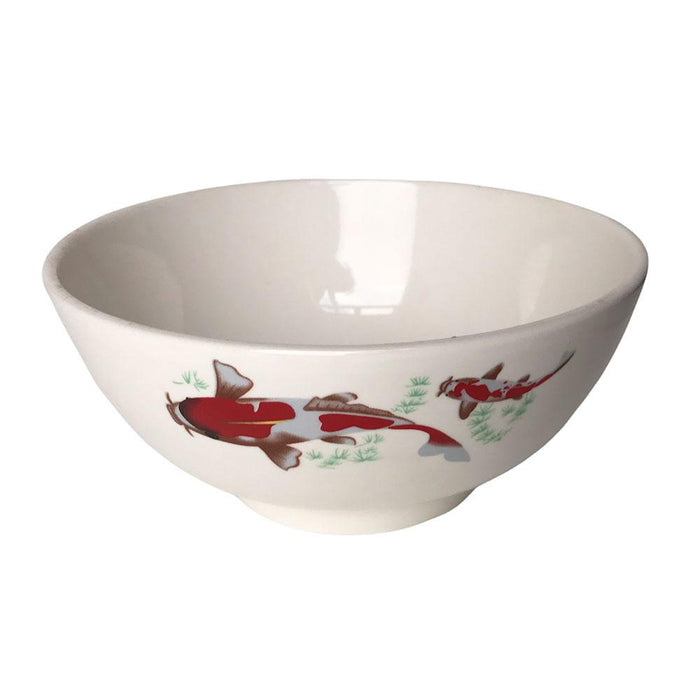 Koi Fish Design Japanese Bowl - 17.5cm