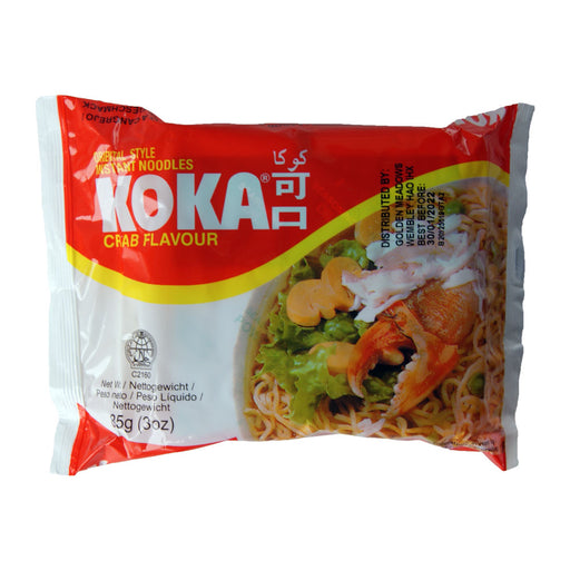 Koka Oriental Style Instant Noodles Crab Flavour - 85g