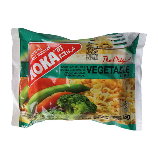 Koka Oriental Style Instant Noodle Vegetable Flavour - 85g
